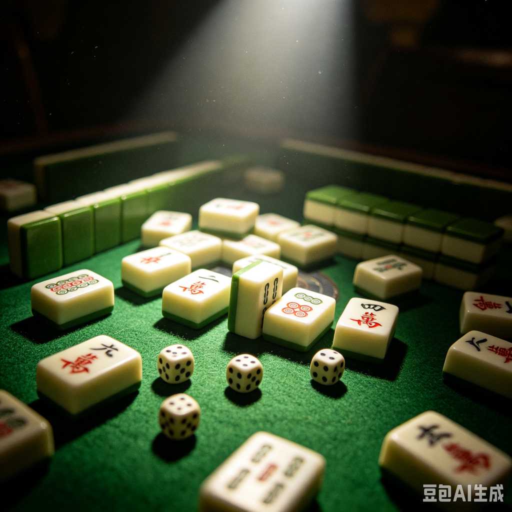 mahjong set for family game night